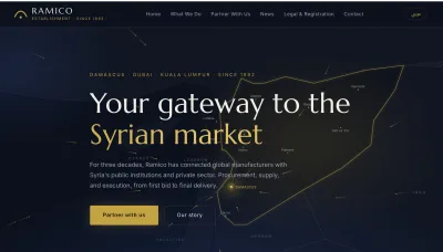 Ramico unveils its new bilingual website